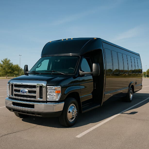 Charter Bus Rental Flint 18 Passenger Minibus