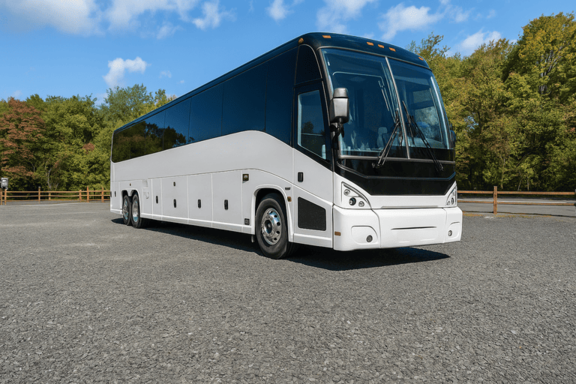 Charter Bus Rental Flint 56 Passenger Charter Bus
